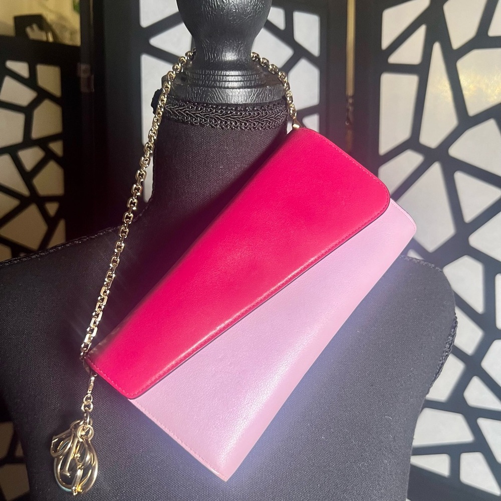 Christian Dior Lady Dior WOC ๐FUSHIA ๐& Mauve combo. W/ COA & Dust Bag - Picture 2 of 16